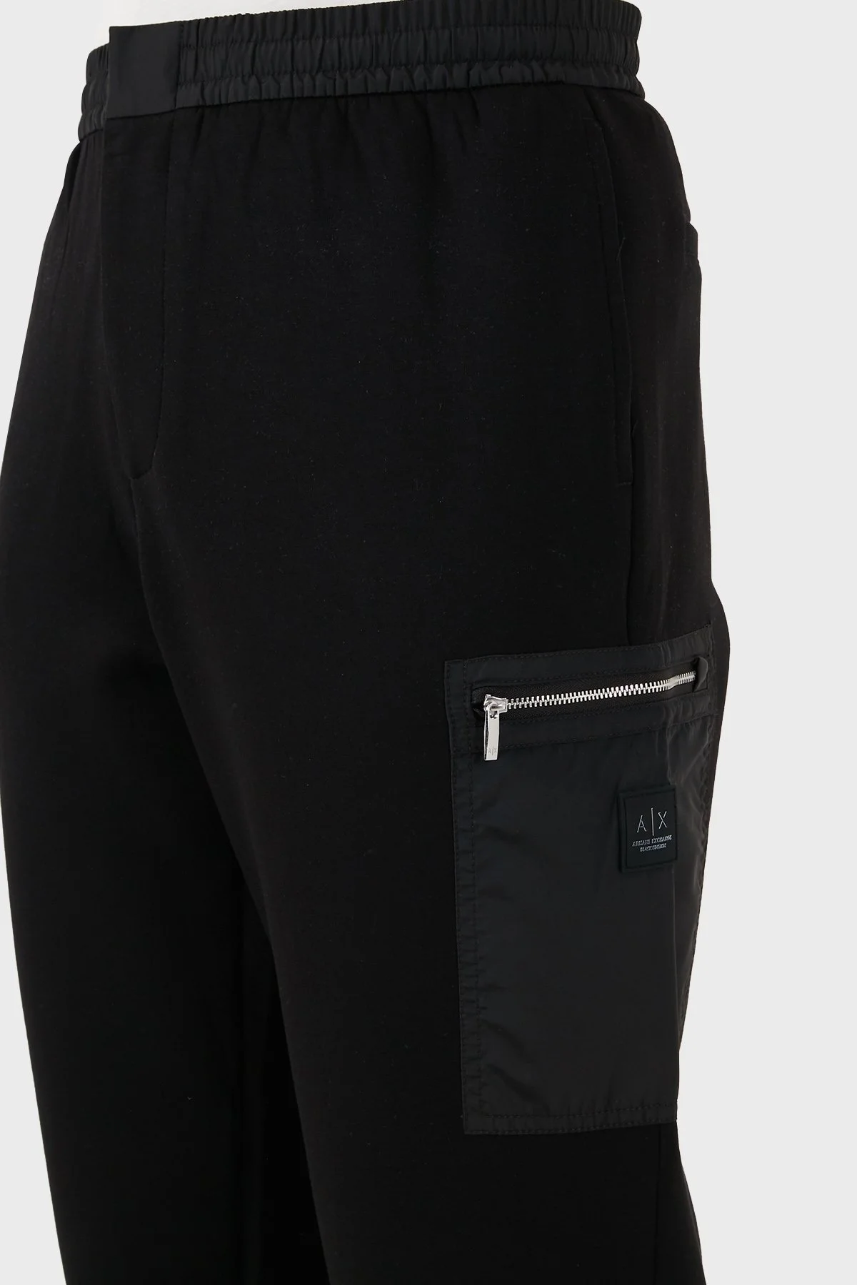 Armani Exchange Pamuklu Regular Fit Spor Erkek Pantolon XM000084 AF10818 UC001 SİYAH - 4