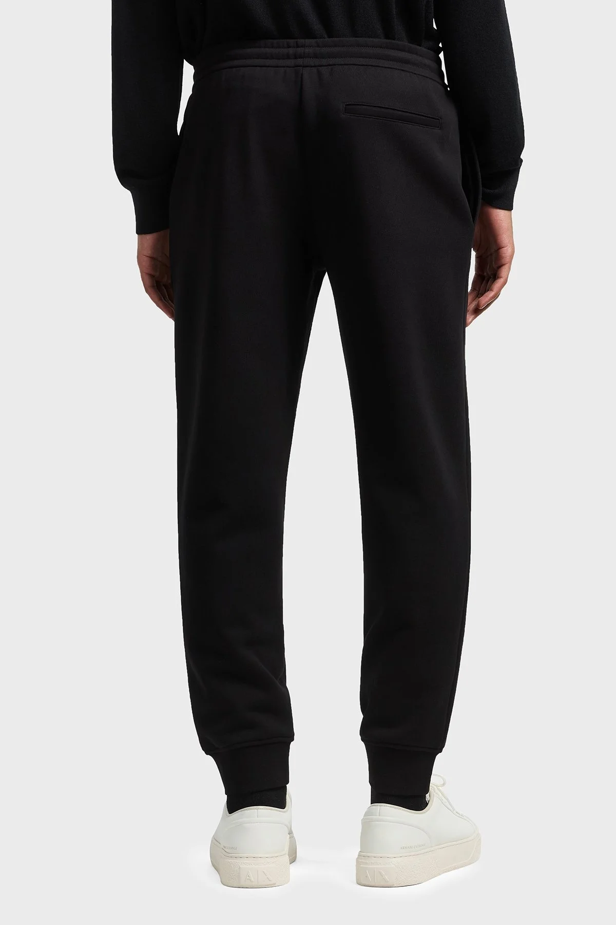 Armani Exchange Pamuklu Regular Fit Yüksek Bel Lastikli Paça Jogger Erkek Pantolon XM000218 AF10830 UC001 SİYAH - 8