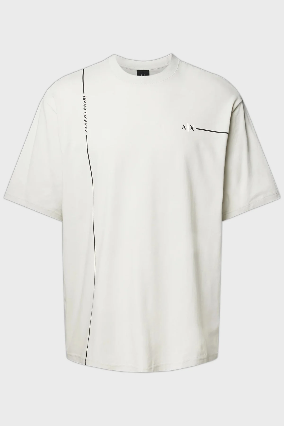 Armani Exchange Pamuklu Relaxed Fit Bisiklet Yaka Erkek T Shirt 3RZMBD ZJCDZ 1942 TAŞ - 5