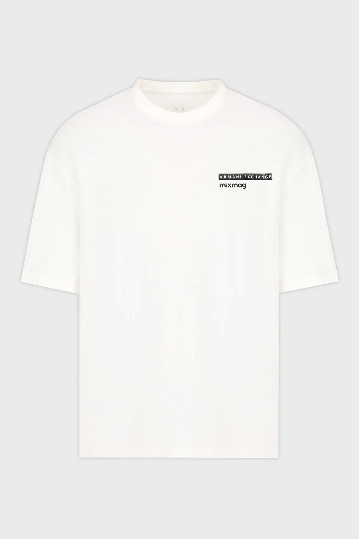 Armani Exchange Pamuklu Relaxed Fit Erkek T Shirt 3DZTJA ZJ8EZ 1116 BEYAZ - 10