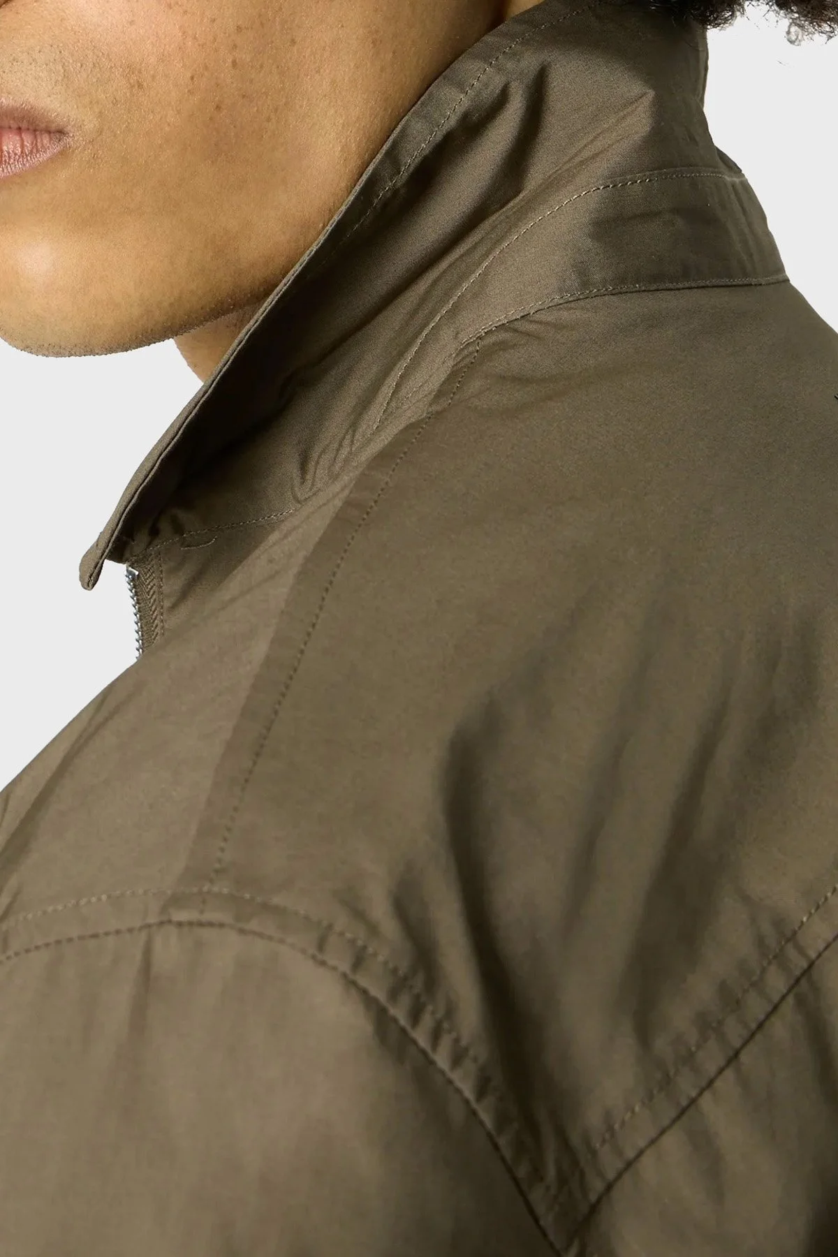 Armani Exchange Pamuklu Relaxed Fit Fermuarlı Erkek Gömlek 6RZCL6 ZN2VZ 1784 HAKİ - 5