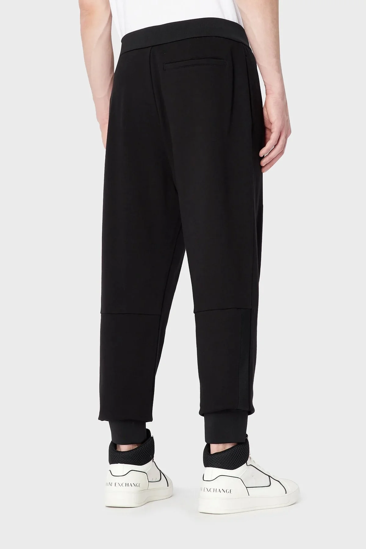 Armani Exchange Pamuklu Relaxed Fit Jogger Erkek Pantolon 3RZPHG ZJ7KZ 1200 SİYAH - 3
