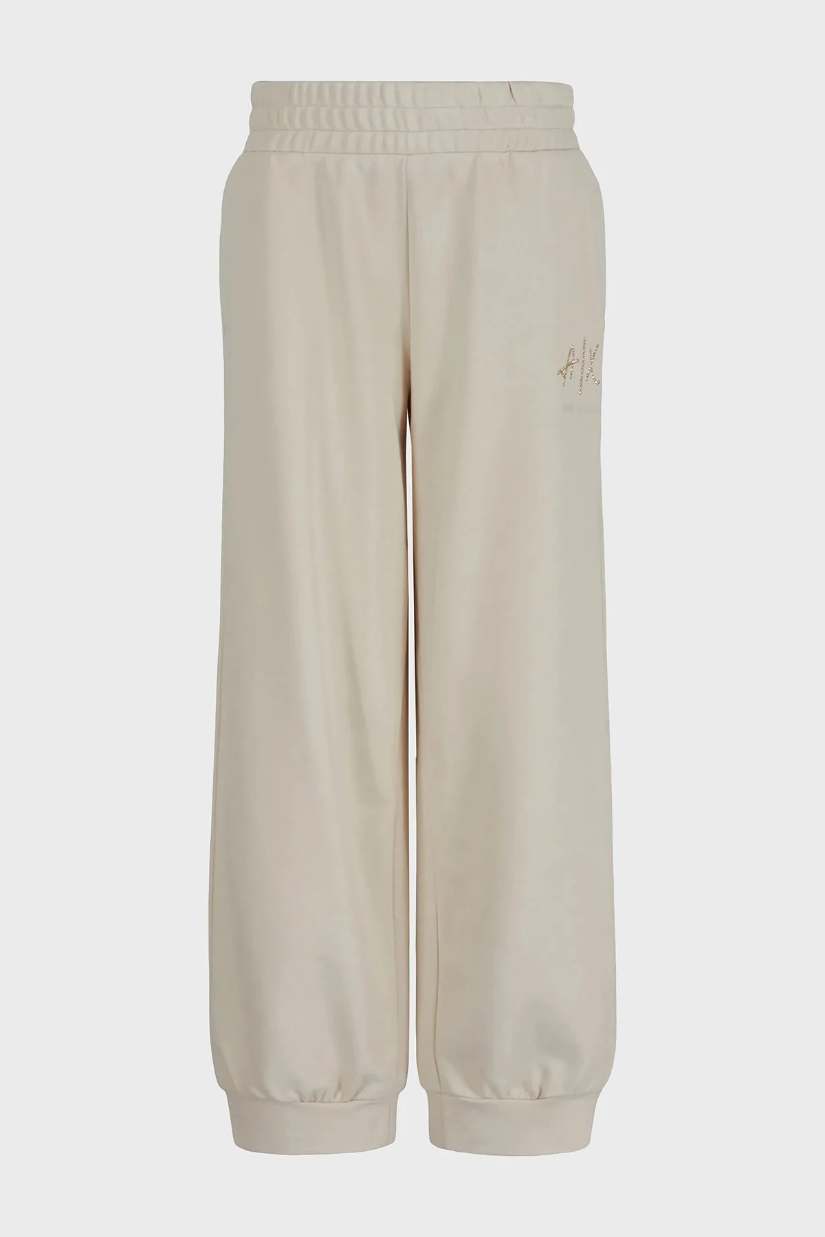Armani Exchange Pamuklu Relaxed Fit Jogger Spor Kadın Pantolon 3DYP70 YJFFZ 1787 BEJ - 5