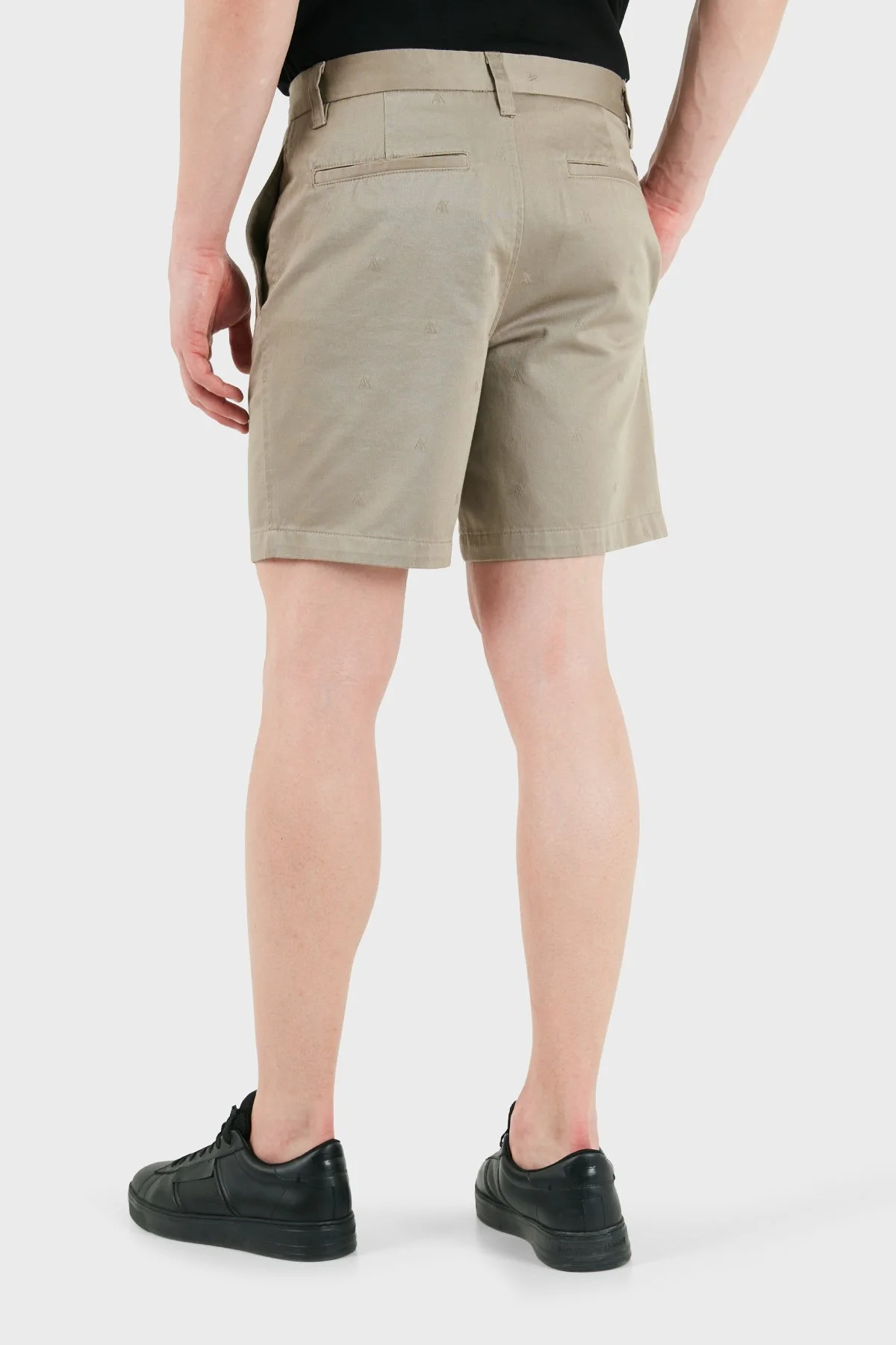 Armani Exchange Pamuklu Relaxed Fit Normal Bel Erkek Short XM002806 AF22642 U6229 HAKİ - 3