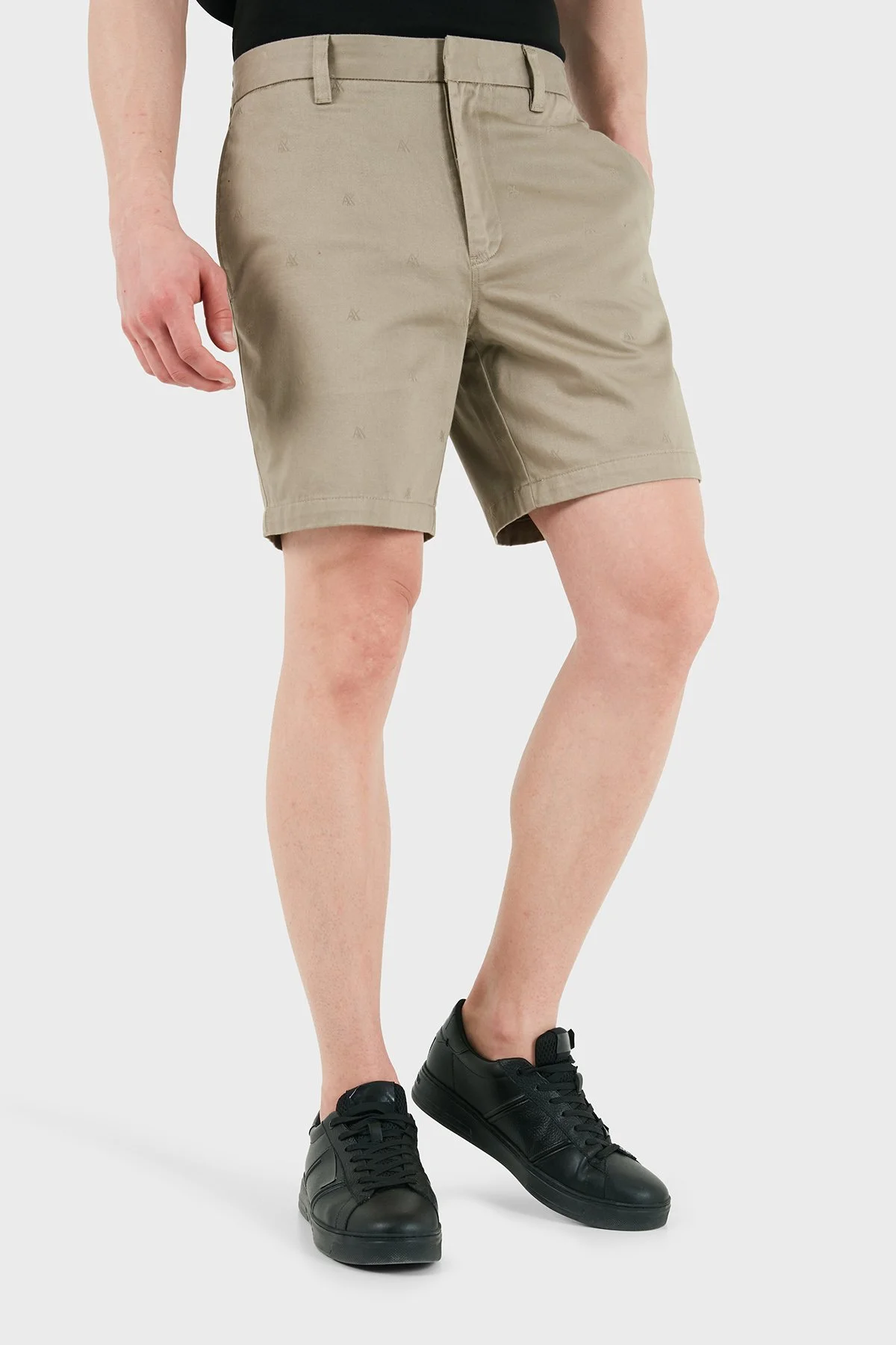 Armani Exchange Pamuklu Relaxed Fit Normal Bel Erkek Short XM002806 AF22642 U6229 HAKİ - 4
