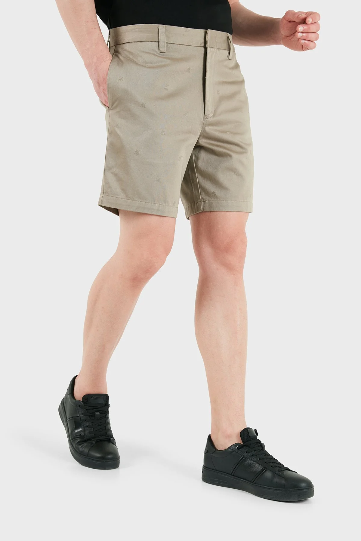Armani Exchange Pamuklu Relaxed Fit Normal Bel Erkek Short XM002806 AF22642 U6229 HAKİ - 6