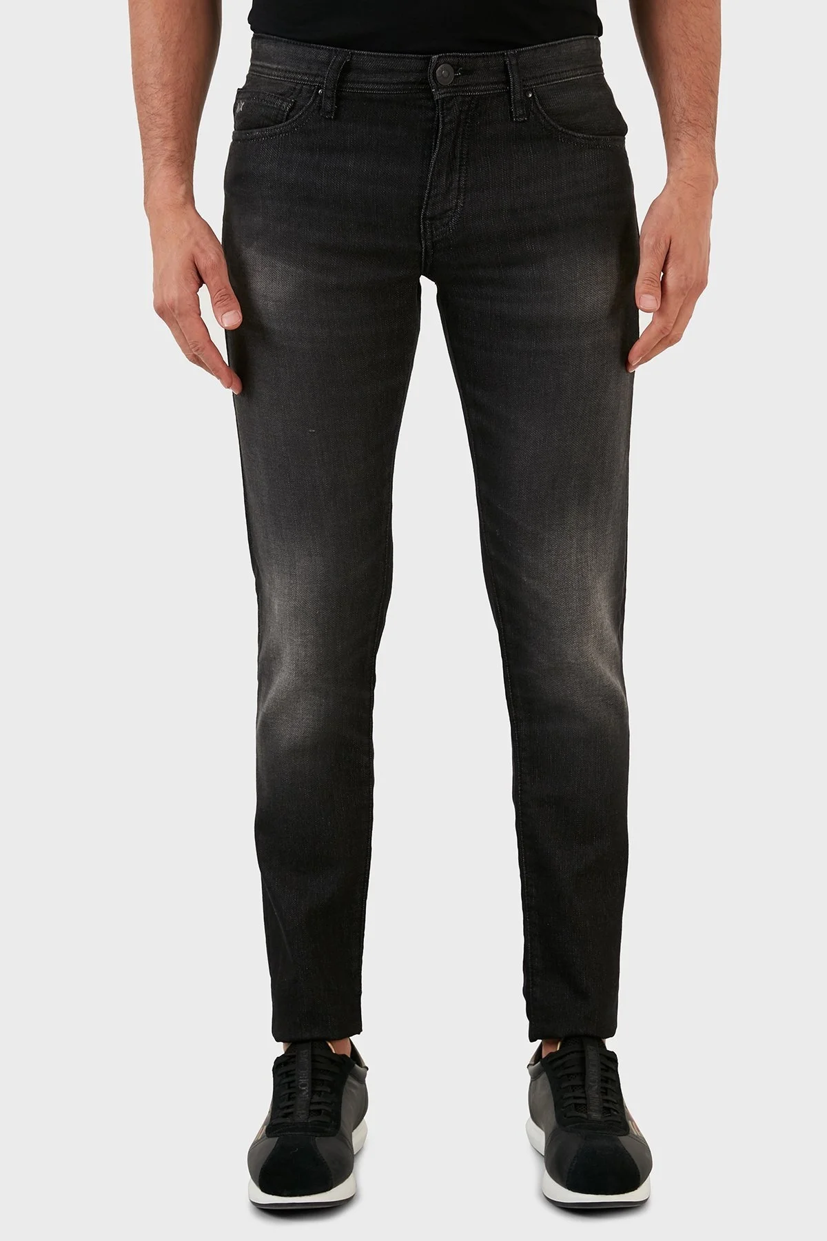 Armani Exchange Pamuklu Skinny Fit J14 Jeans Erkek Kot Pantolon 6LZJ14 Z5P6Z 0204 SİYAH - 2