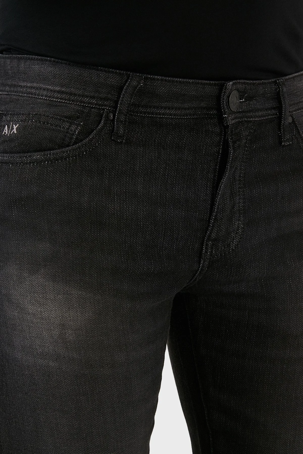 Armani Exchange Pamuklu Skinny Fit J14 Jeans Erkek Kot Pantolon 6LZJ14 Z5P6Z 0204 SİYAH - 6