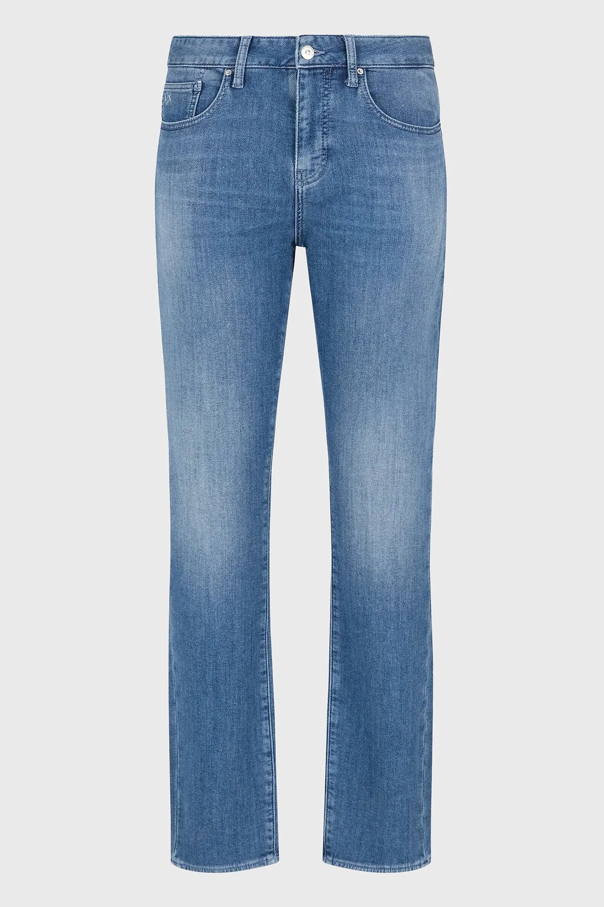 Armani Exchange Pamuklu Skinny Fit Jeans Erkek Kot Pantolon 6DZJ14 Z1TTZ 25EV MAVİ - 6