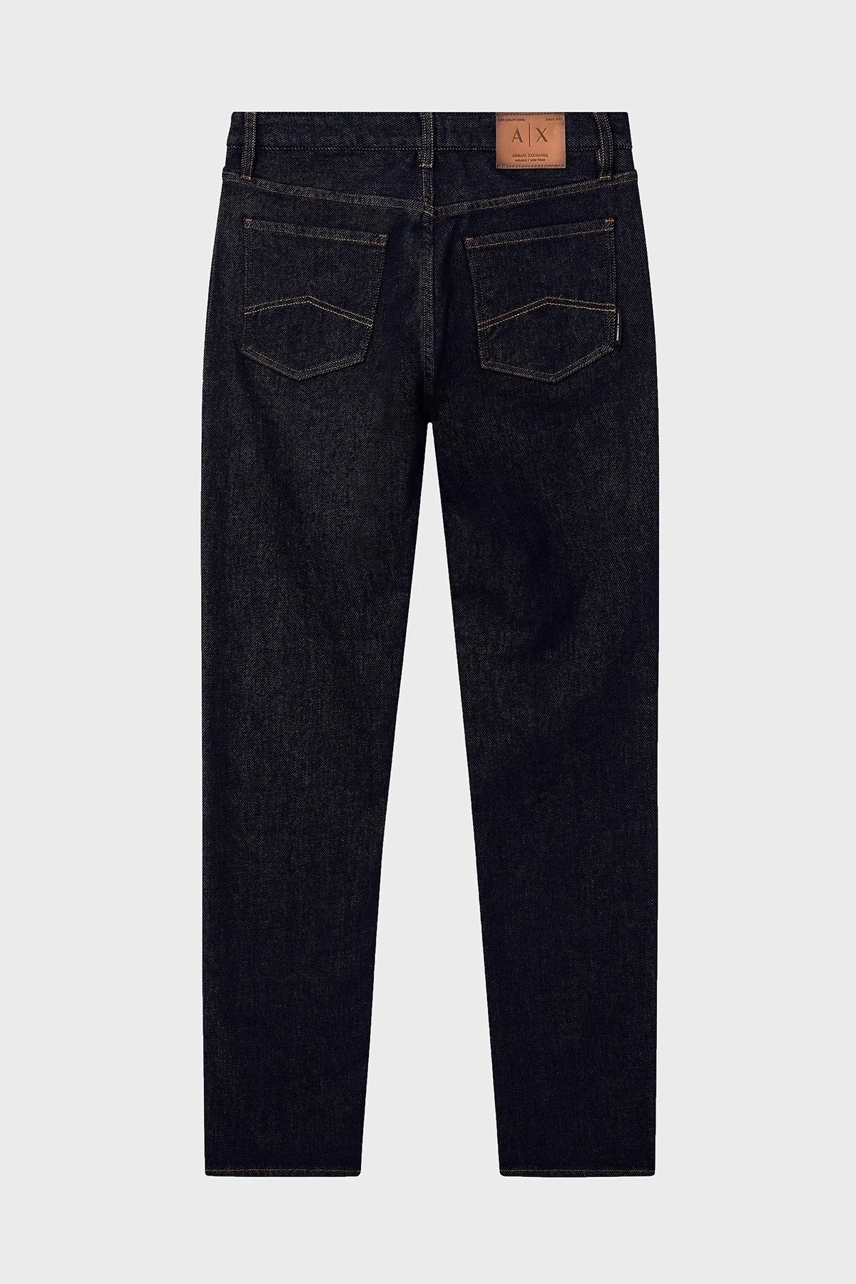 Armani Exchange Pamuklu Slim Fit Dar Paça Jeans Erkek Kot Pantolon XM000070 AF27235 MB001 Mavi - 5
