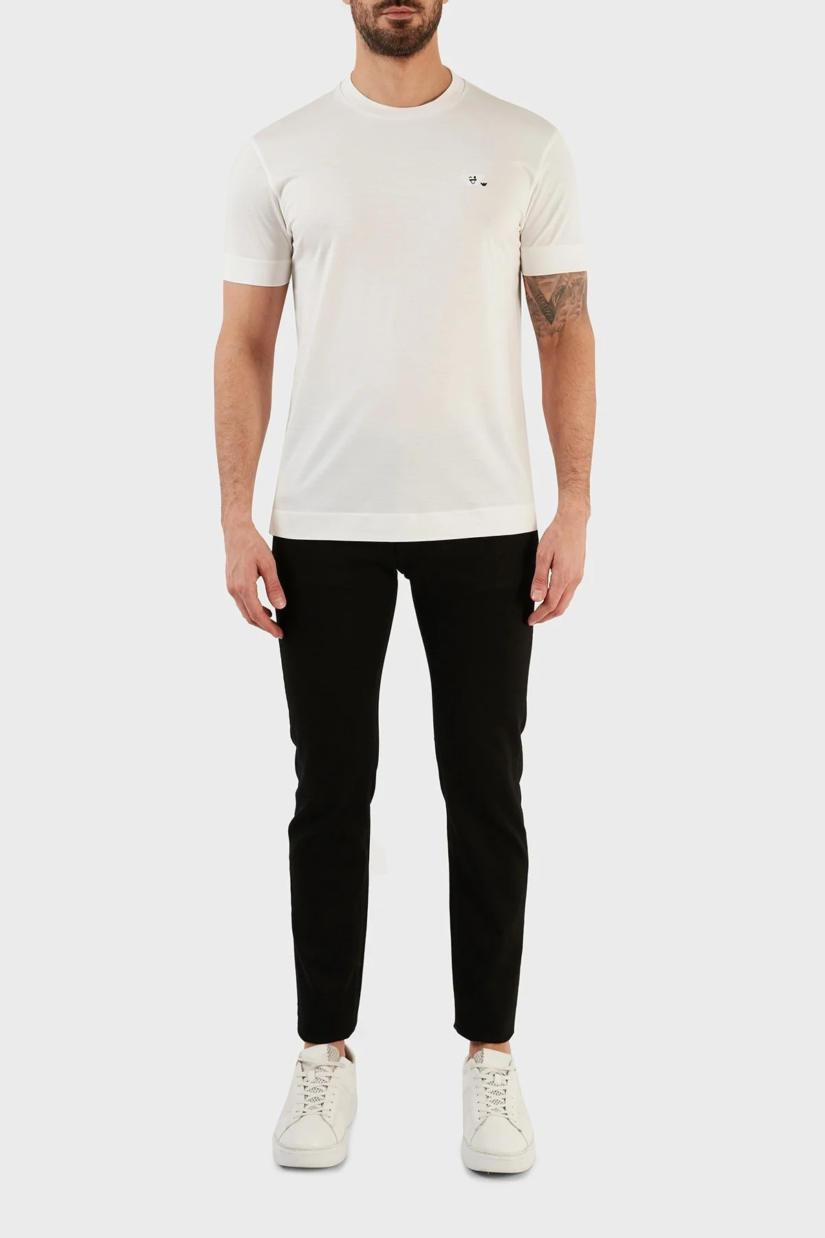 Armani Exchange Pamuklu Slim Fit Düz Paça J13 Jeans Erkek Kot Pantolon 6LZJ13 Z1VRZ 0204 SİYAH - 1