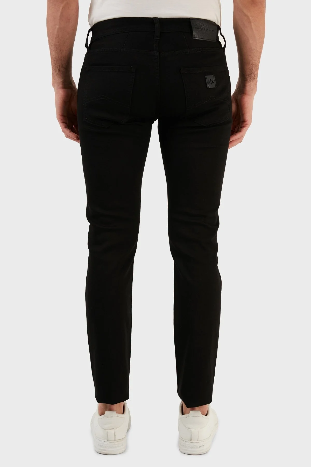 Armani Exchange Pamuklu Slim Fit Düz Paça J13 Jeans Erkek Kot Pantolon 6LZJ13 Z1VRZ 0204 SİYAH - 6