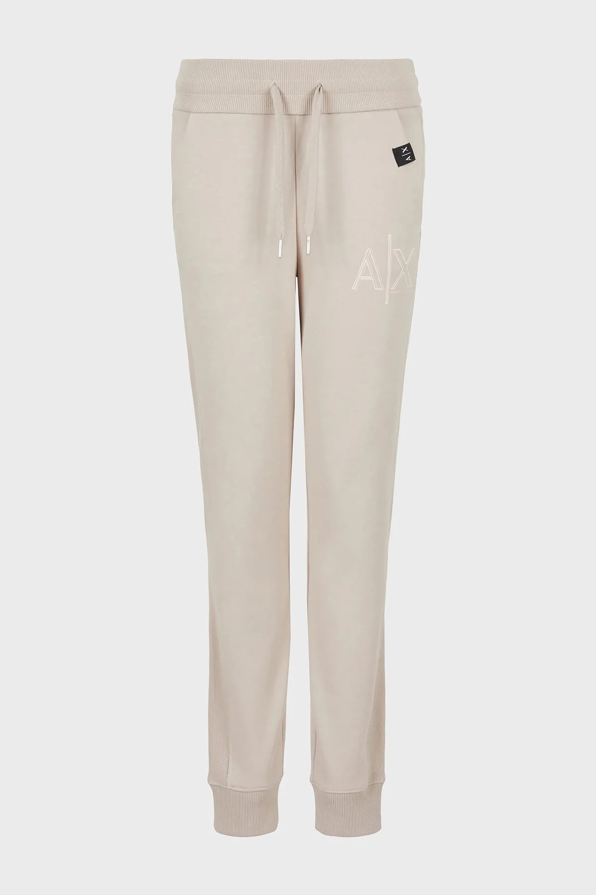 Armani Exchange Pamuklu Slim Fit Jogger Spor Bayan Pantolon 3DYP71 YJEBZ 1786 BEJ - 10