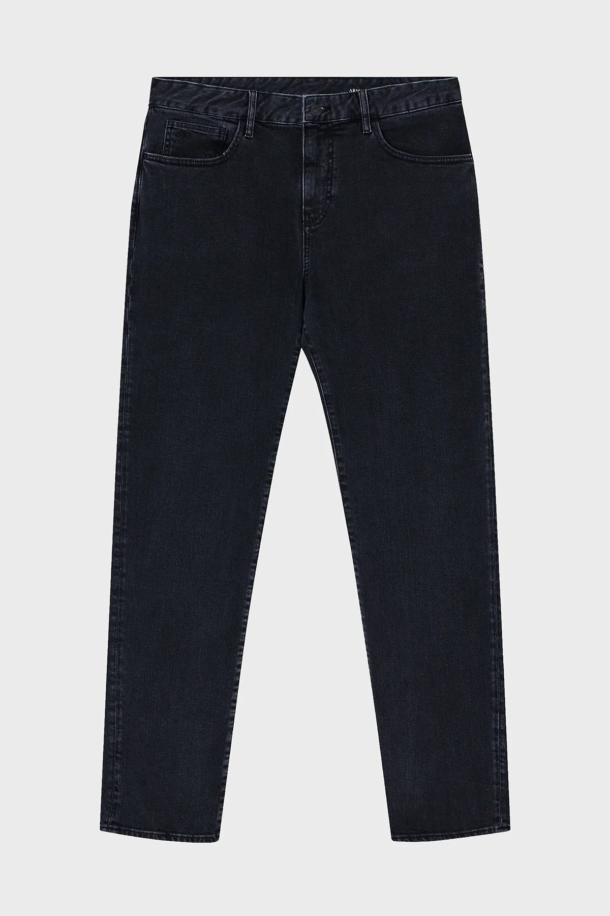 Armani Exchange Pamuklu Slim Fit Normal Bel Dar Paça Jeans Erkek Kot Pantolon XM001512 AF14604 M8088 GRİ - 5