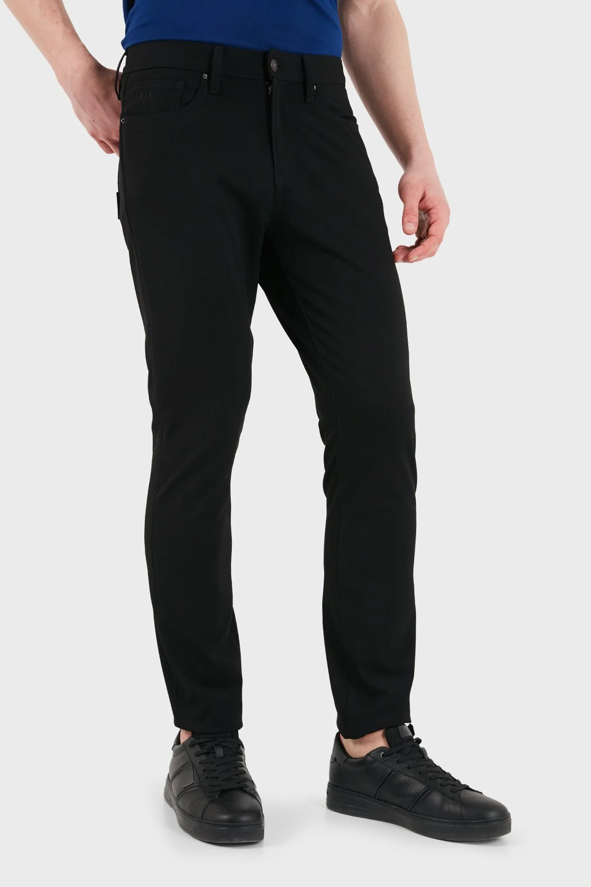 Armani Exchange Pamuklu Slim Fit Normal Bel Jeans Erkek Kot Pantolon XM000070 AF25462 UC001 SİYAH - 5