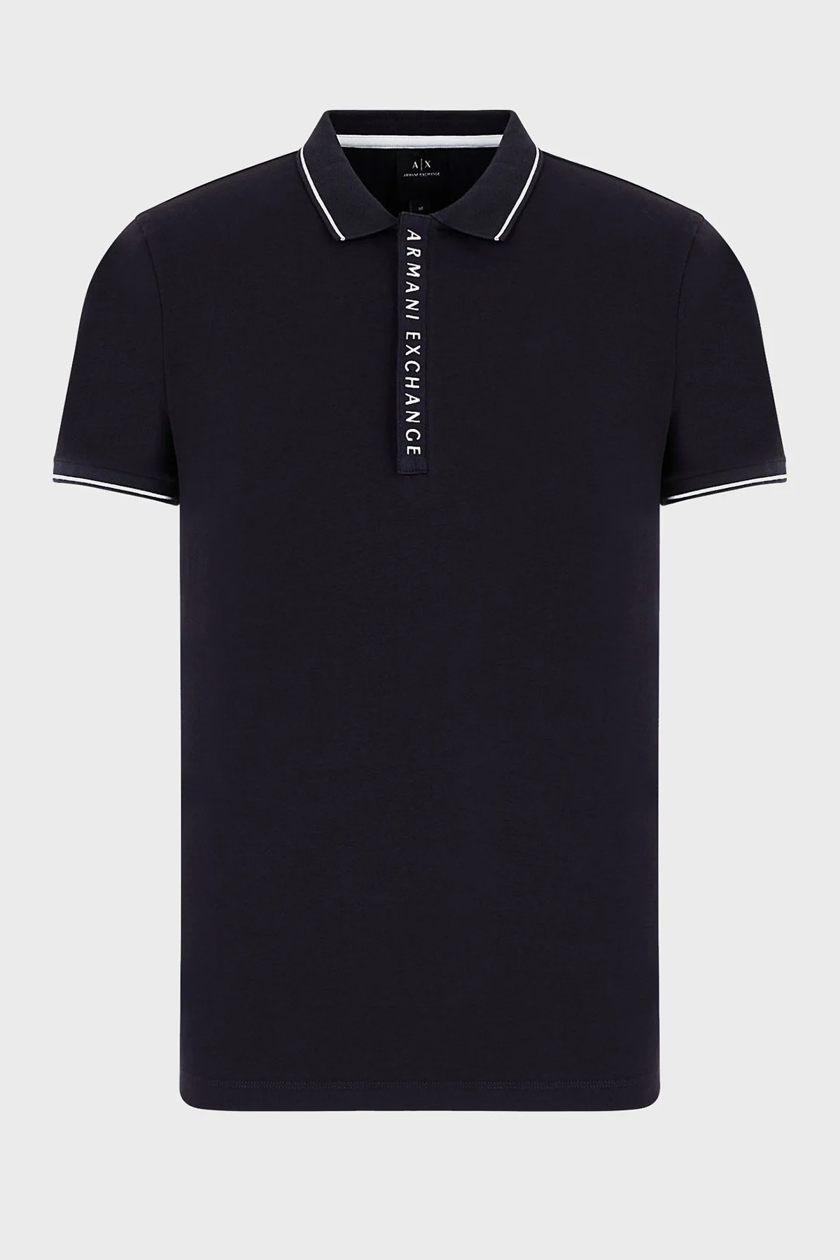 Armani Exchange Pamuklu Slim Fit T Shirt Erkek Polo 8NZF71 ZJH2Z 1510 LACİVERT - 6