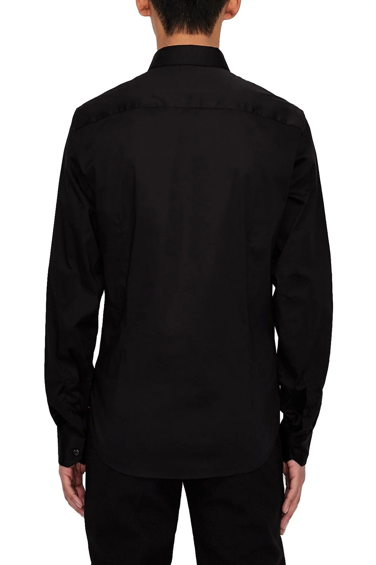 Armani Exchange Pamuklu Uzun Kollu Erkek Gömlek 8NZC31 ZN28Z 1200 SİYAH - 2