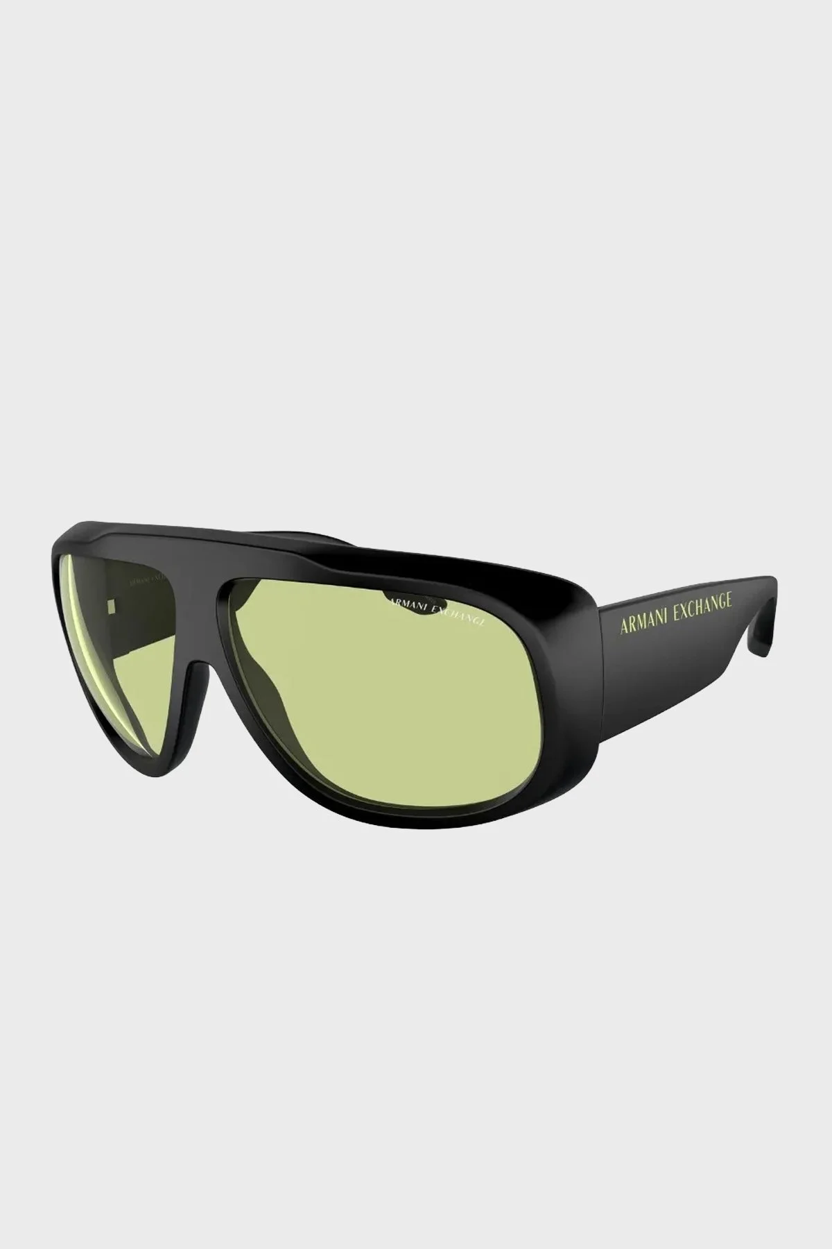 Armani Exchange Pilot Güneş Erkek Gözlük 0AX4143SU 80782 67 Mat Siyah-Açık yeşil - 3