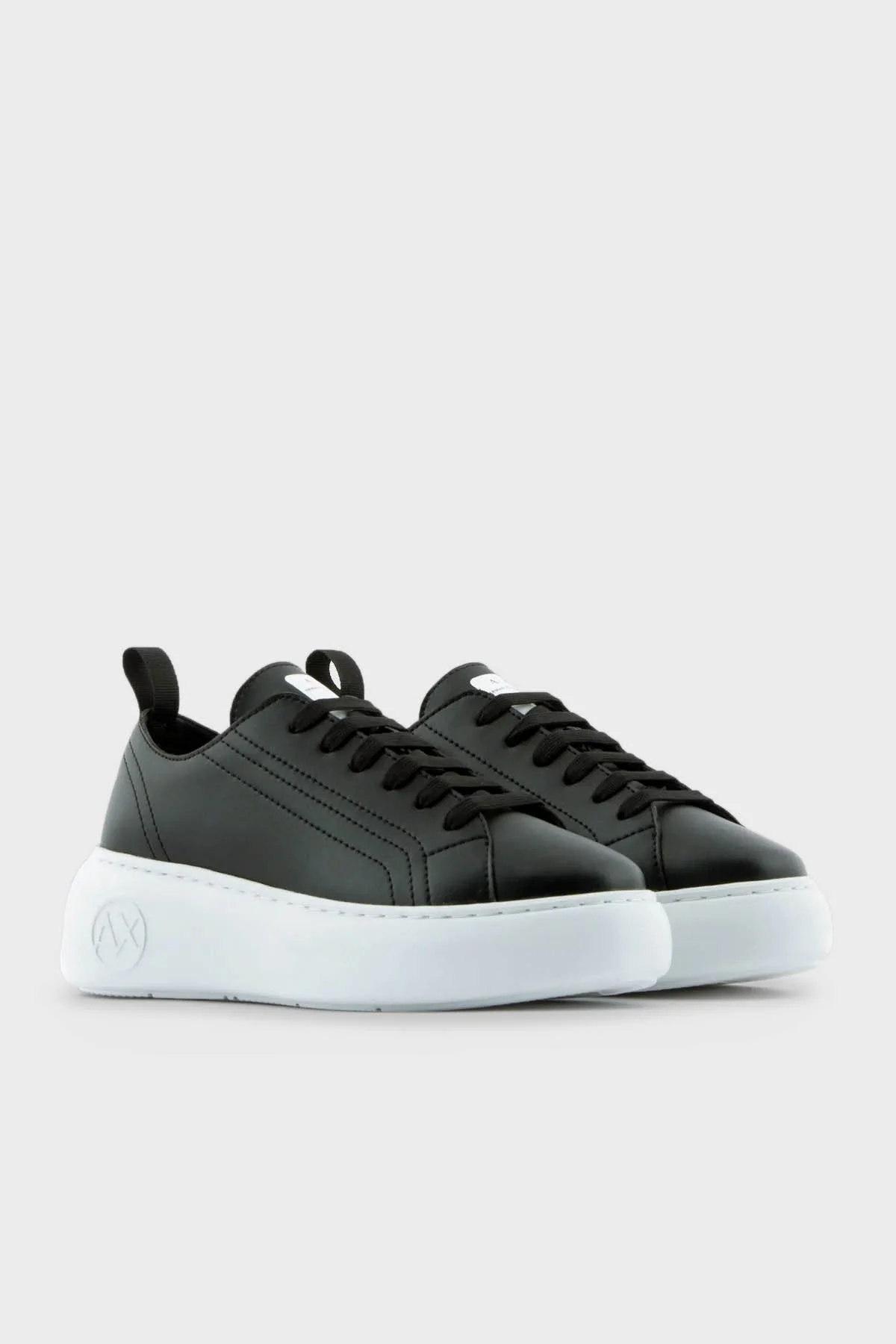 Armani Exchange Platform Sneaker Bayan Ayakkabı XDX043 XCC64 00002 SİYAH - 2