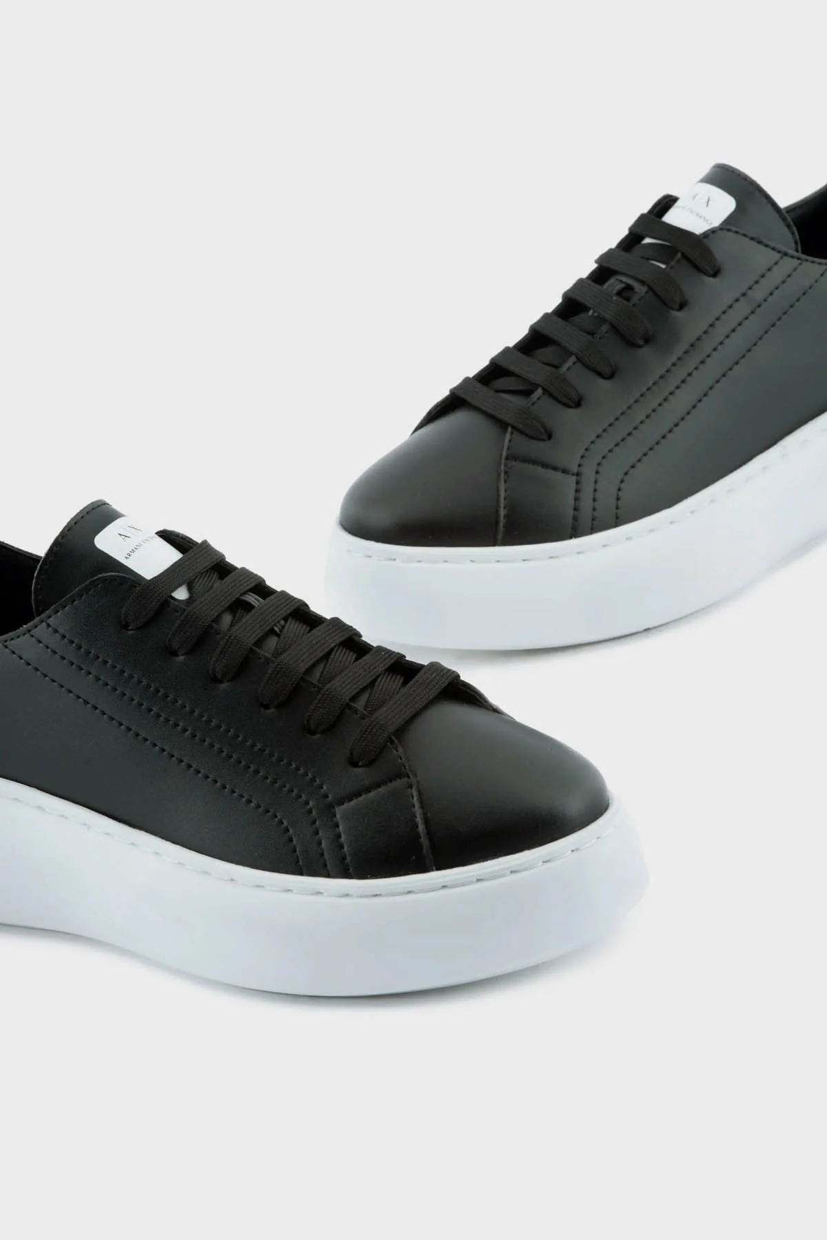 Armani Exchange Platform Sneaker Bayan Ayakkabı XDX043 XCC64 00002 SİYAH - 4