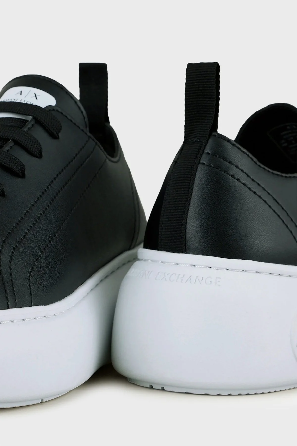 Armani Exchange Platform Sneaker Bayan Ayakkabı XDX043 XCC64 00002 SİYAH - 5