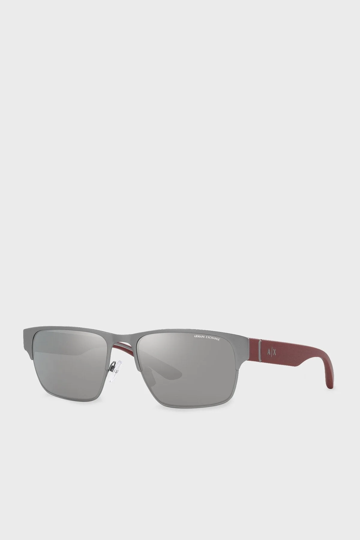 Armani Exchange Polarize Aynalı Güneş Erkek Gözlük 0AX2046S 6003Z3 57 Mat Koyu Kurşuni - 1