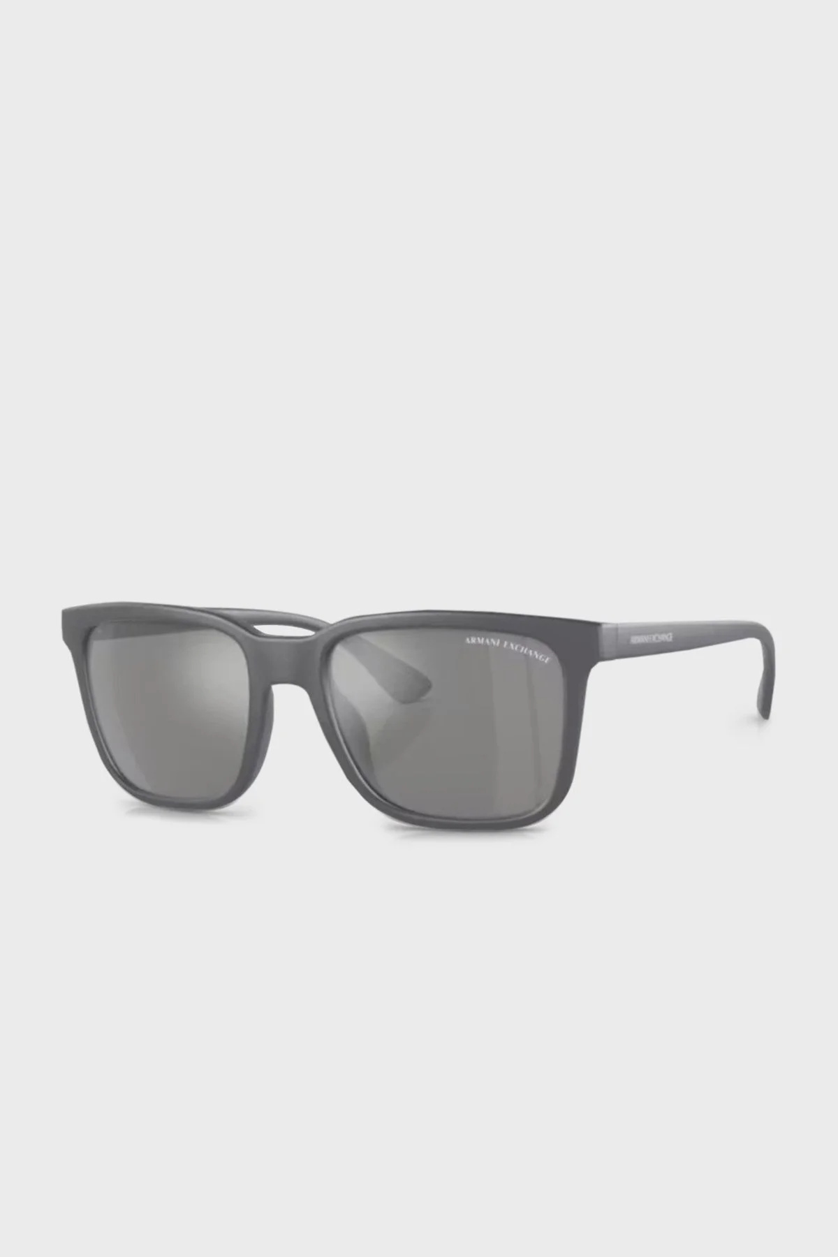 Armani Exchange Polikarbon Güneş Erkek Gözlük 0AX4112SU 8294Z3 55 Mat Gri-Gri Ayna Gümüş - 2
