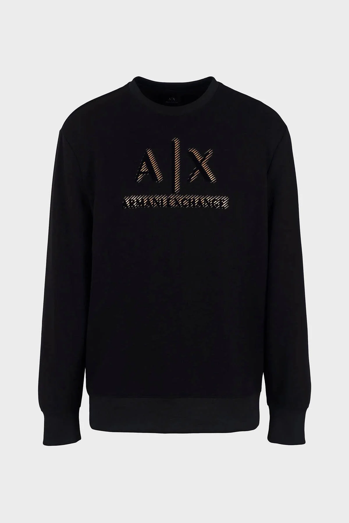 Armani Exchange Regular Fit Bisiklet Yaka Erkek Sweat 3DZMSA Z9N1Z 1200 SİYAH - 5