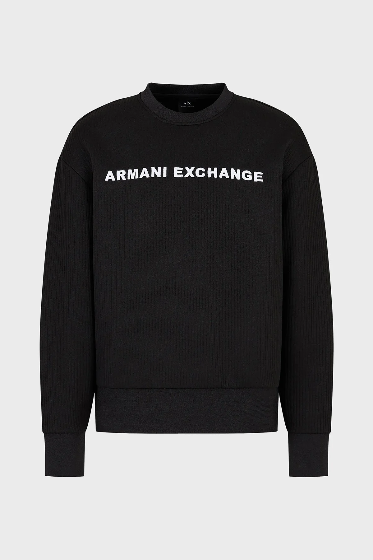 Armani Exchange Regular Fit Bisiklet Yaka Erkek Sweat 6RZMJB ZJDNZ 1200 SİYAH - 4