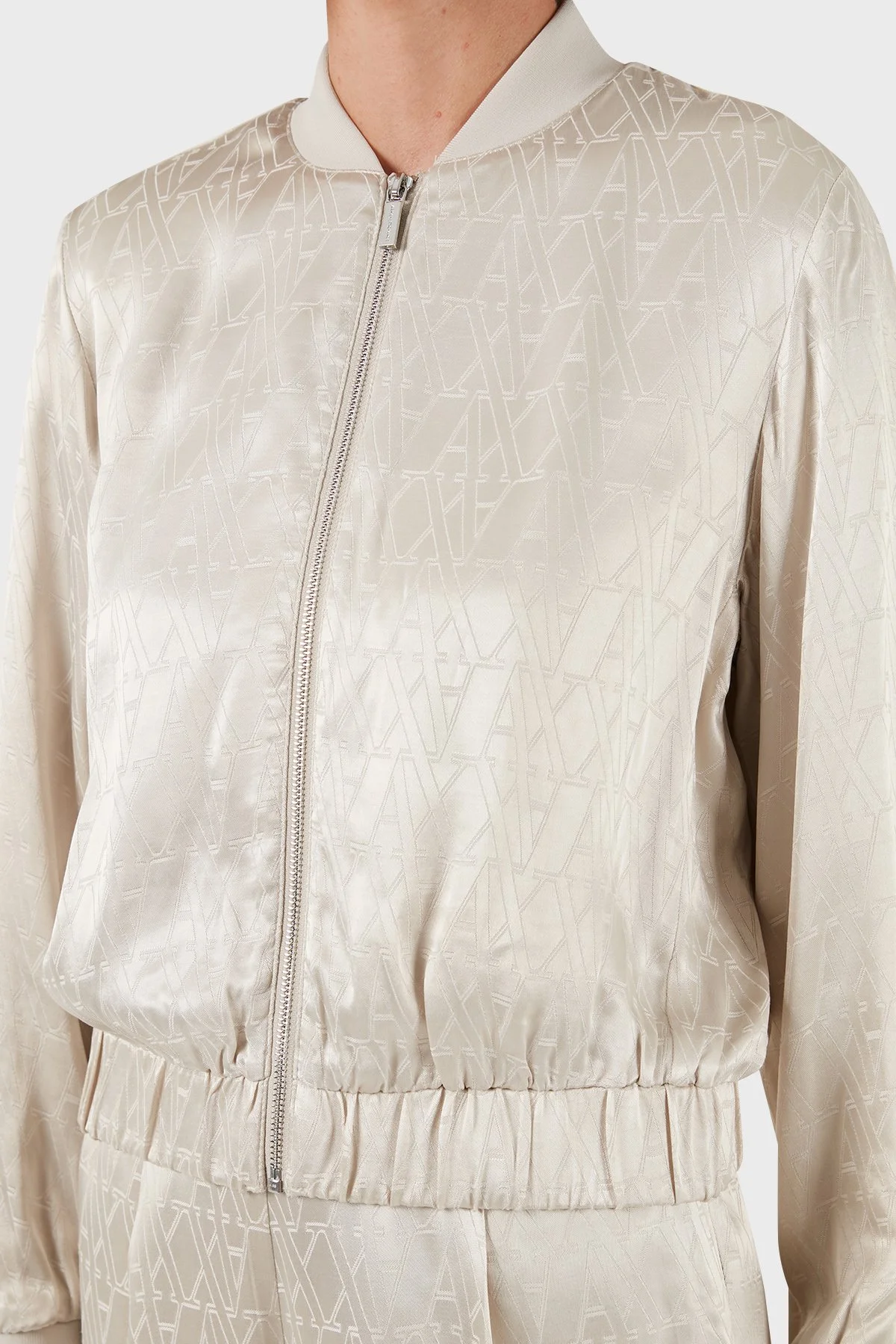 Armani Exchange Regular Fit Bomber Kadın Ceket 6DYB19 YN3VZ 1998 BEJ - 6
