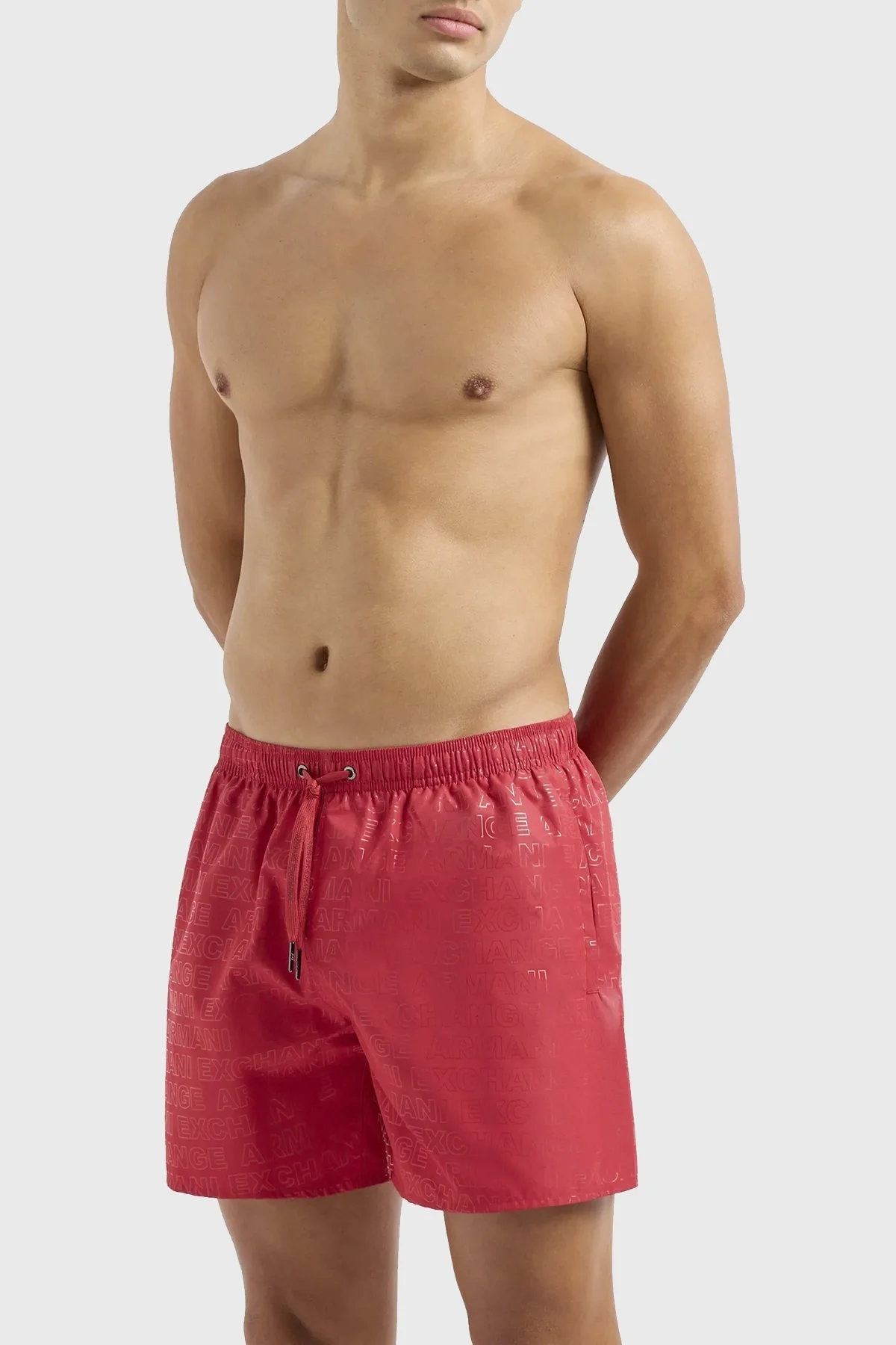 Armani Exchange Regular Fit Cepli Erkek Mayo Short 953060 4R629 17076 KIRMIZI - 1