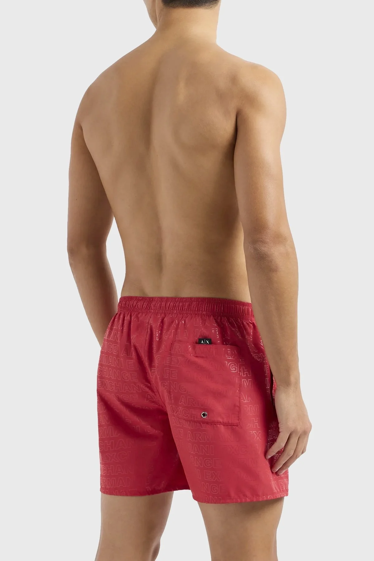 Armani Exchange Regular Fit Cepli Erkek Mayo Short 953060 4R629 17076 KIRMIZI - 2