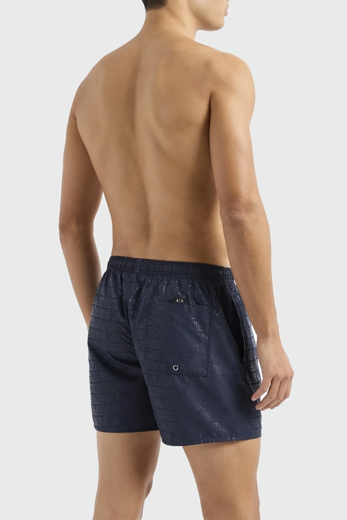 Armani Exchange Regular Fit Cepli Erkek Mayo Short 953060 4R629 66136 LACİVERT - 3