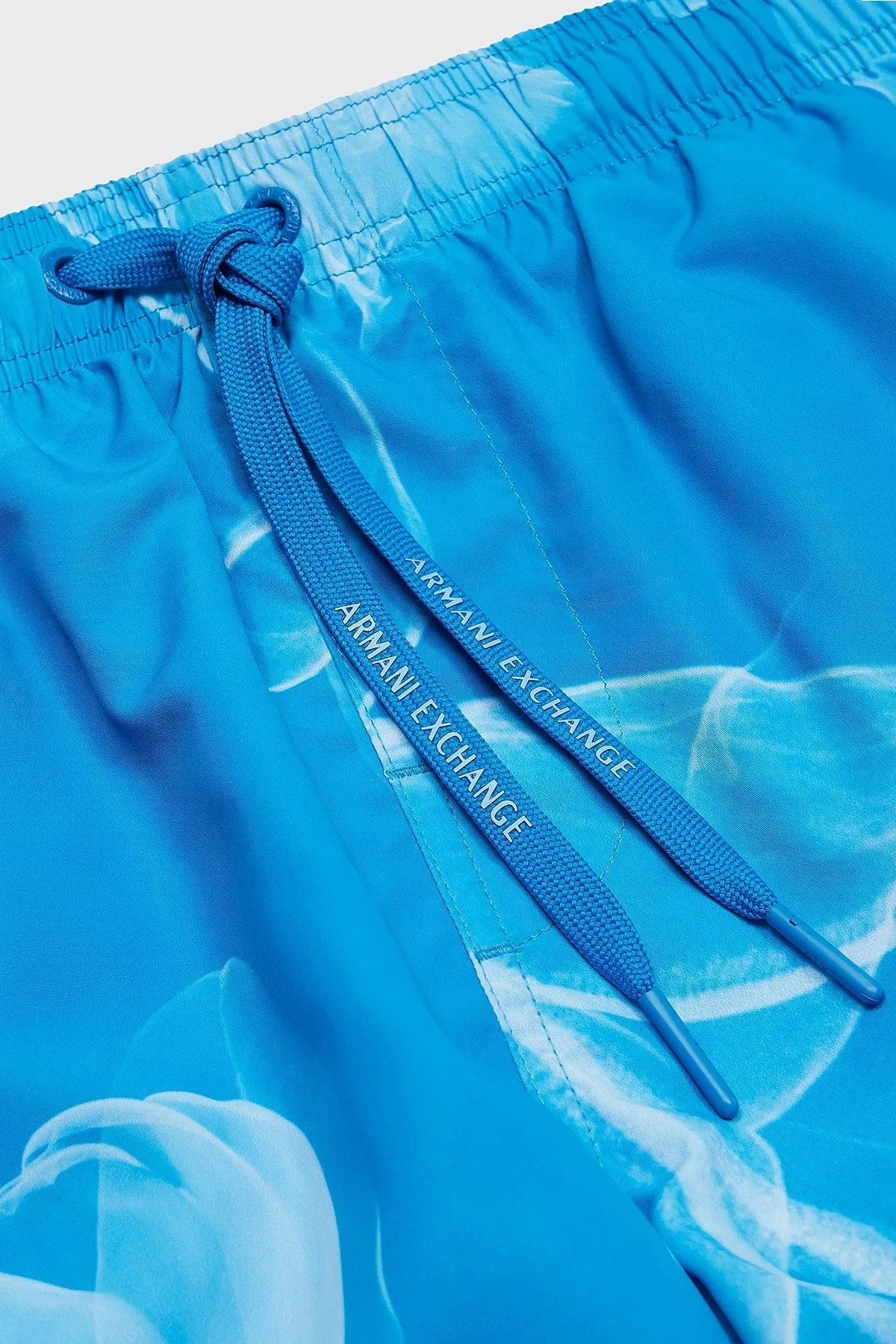 Armani Exchange Regular Fit Cepli Erkek Mayo Short 953060 4R645 34733 MAVİ - 4