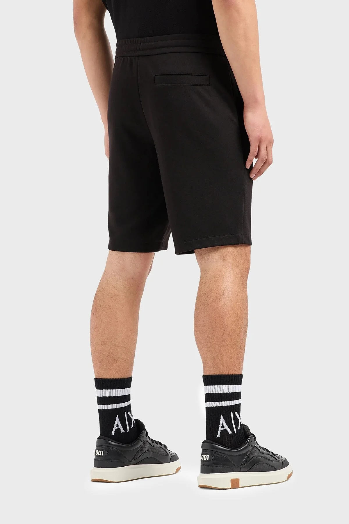 Armani Exchange Regular Fit Cepli Erkek Short 3DZSSA Z9N1Z 1200 SİYAH - 3