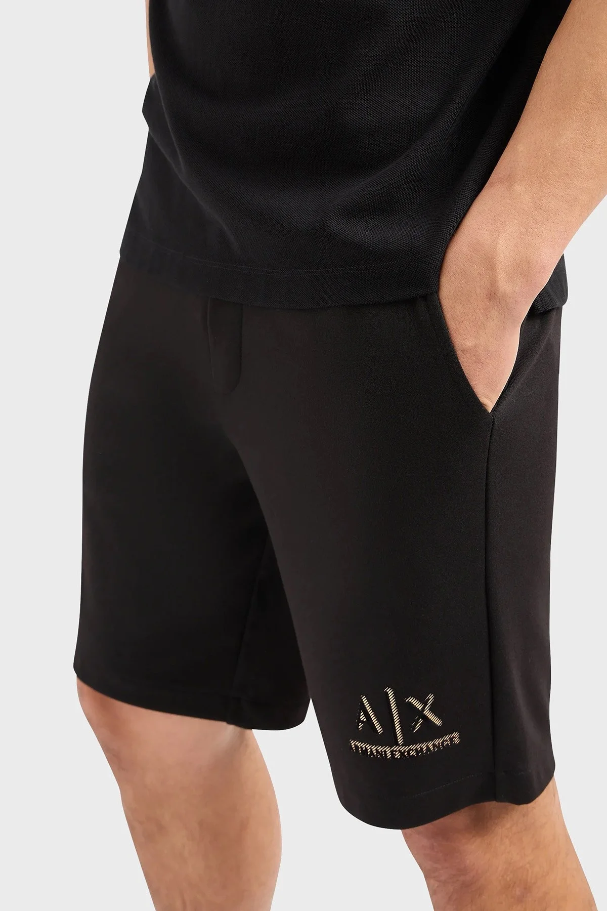 Armani Exchange Regular Fit Cepli Erkek Short 3DZSSA Z9N1Z 1200 SİYAH - 4