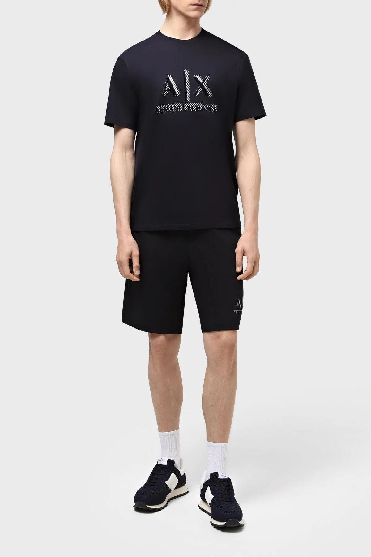 Armani Exchange Regular Fit Cepli Erkek Short 3DZSSA Z9N1Z 1583 LACİVERT - 1