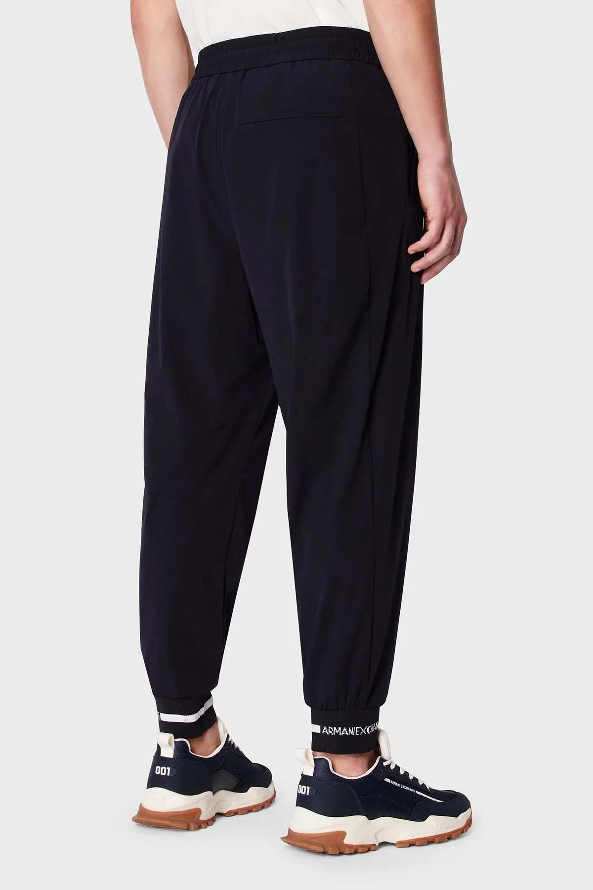 Armani Exchange Regular Fit Cepli Jogger Erkek Pantolon 3DZPL2 ZN3GZ 1583 LACİVERT - 2