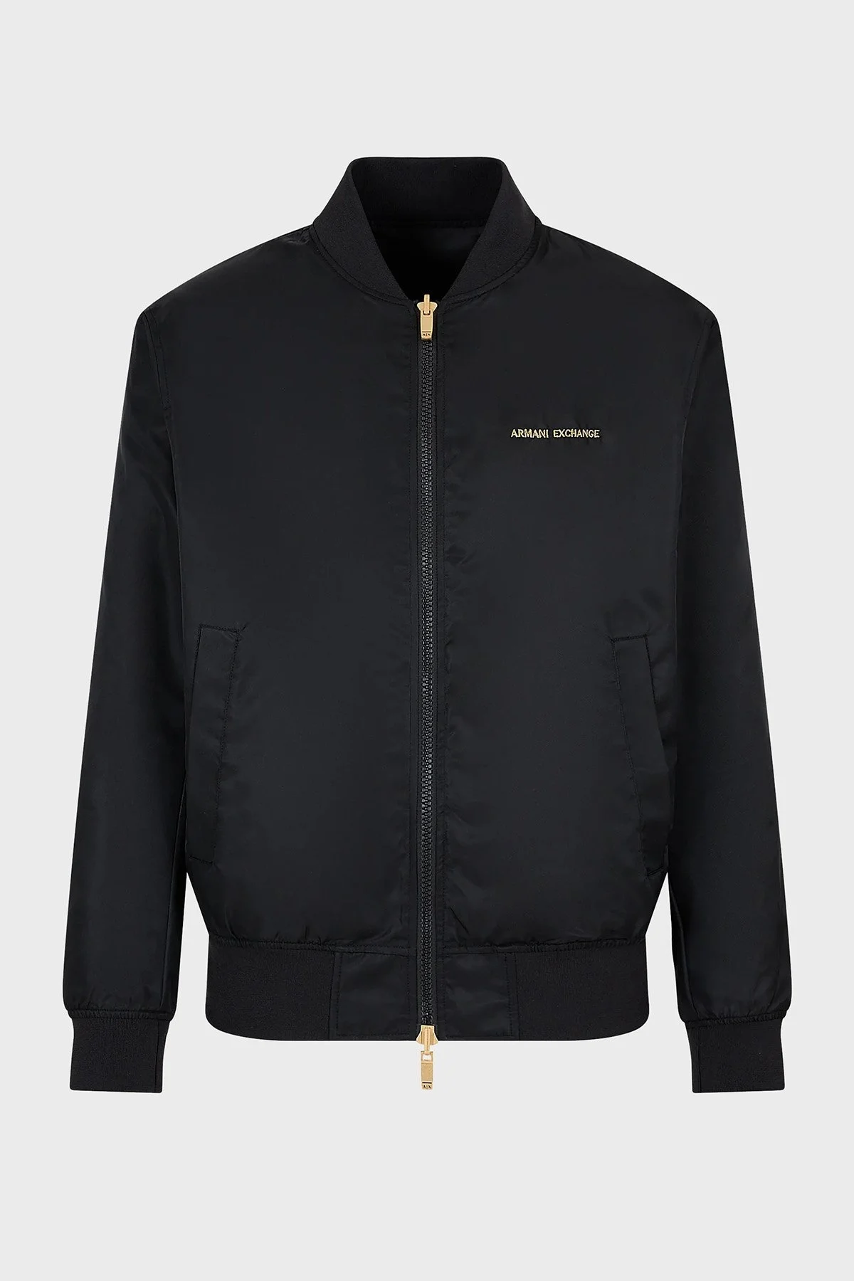 Armani Exchange Regular Fit Çift Taraflı Kolej Yaka Erkek Ceket 3DZB10 ZNUBZ 1200 SİYAH - 6