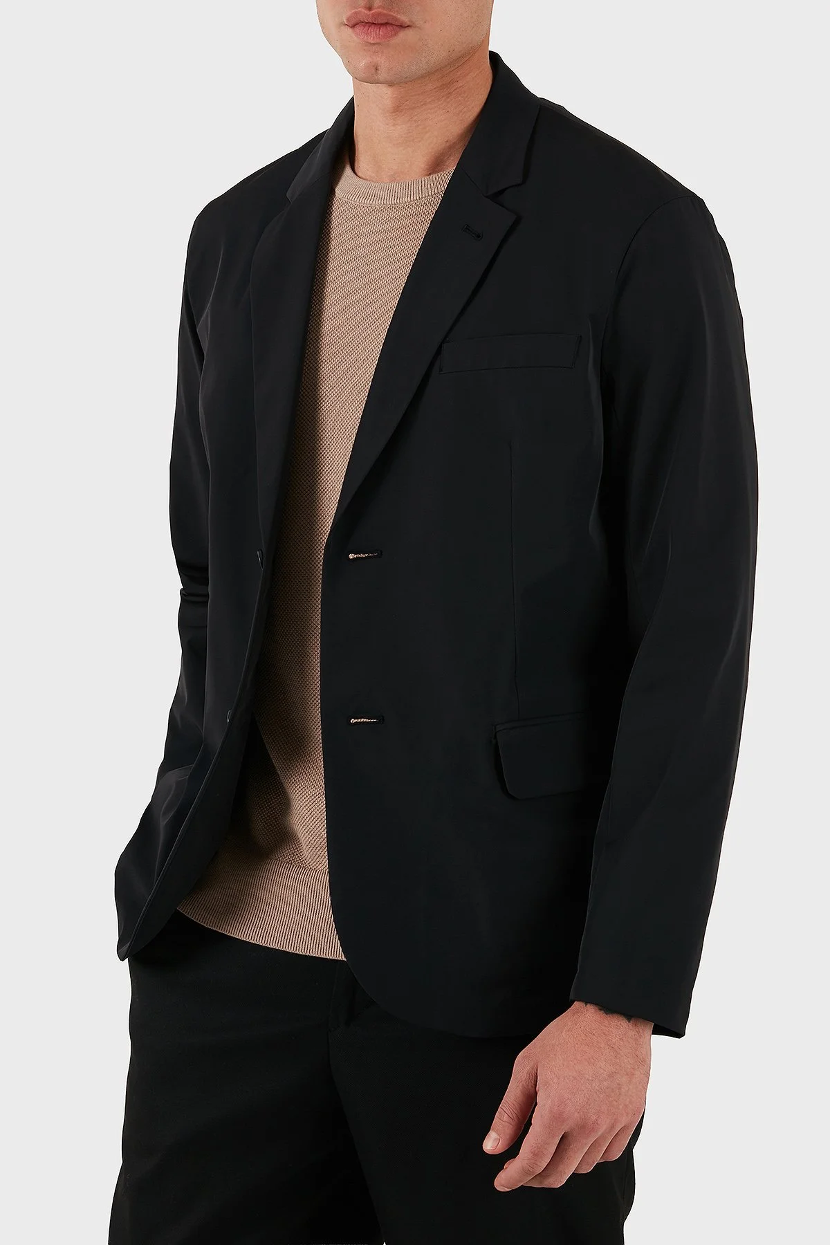 Armani Exchange Regular Fit Çıkarılabilir İç Panelli Kapüşonlu Erkek Ceket XM001199 AF16635 UC001 SİYAH - 7