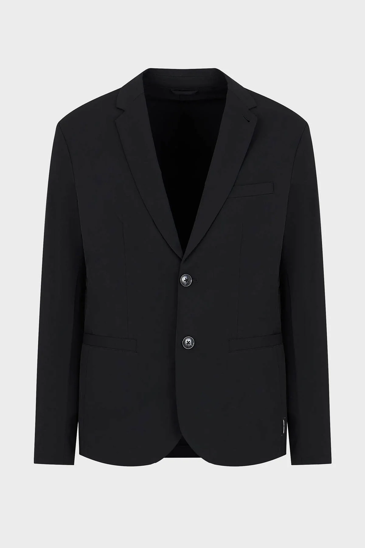 Armani Exchange Regular Fit Düğmeli Blazer Erkek Ceket 8NZG49 ZNYZZ 1200 SİYAH - 5