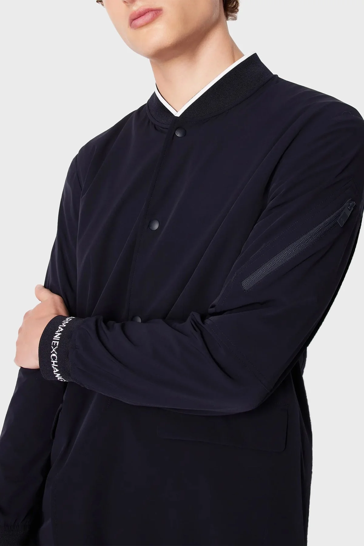 Armani Exchange Regular Fit Erkek Ceket 3DZGL1 ZN3GZ 1583 LACİVERT - 4