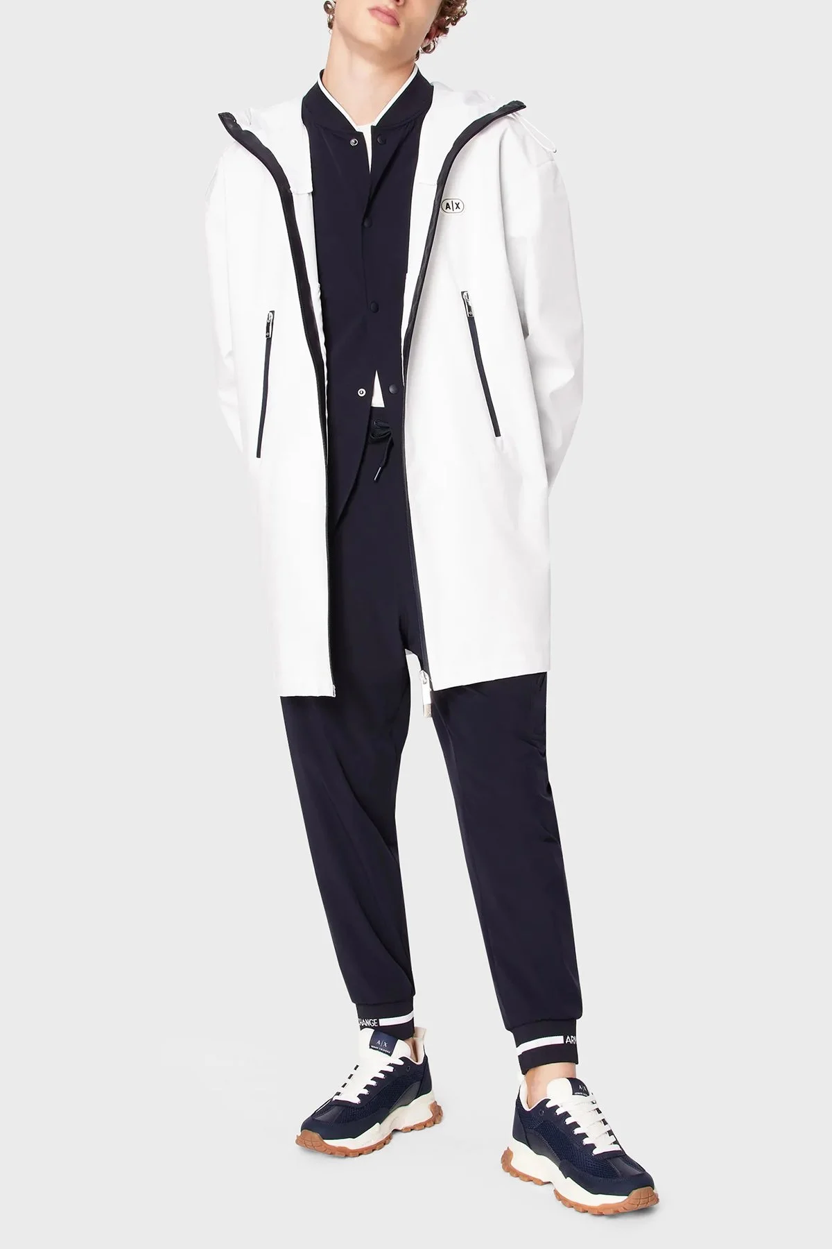 Armani Exchange Regular Fit Erkek Ceket 3DZGL1 ZN3GZ 1583 LACİVERT - 2