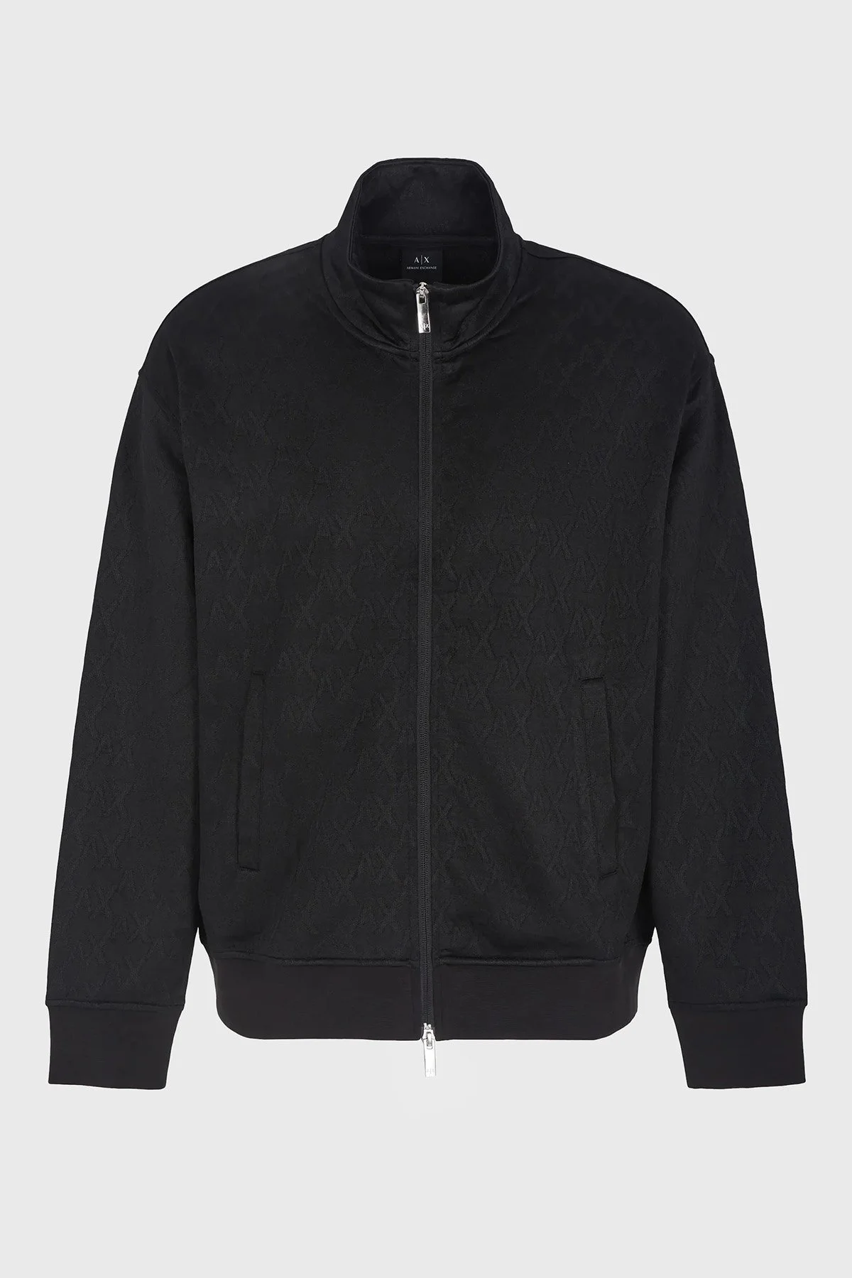 Armani Exchange Regular Fit Fermuarlı Erkek Sweat 6DZMLA ZJNMZ 1200 SİYAH - 5