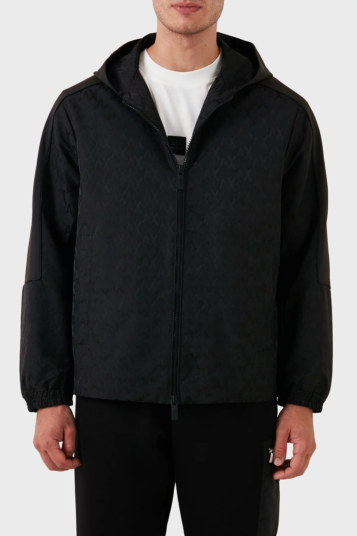 Armani Exchange Regular Fit Jakarlı Erkek Mont 6DZBL1 ZN5YZ 1200 SİYAH - 1