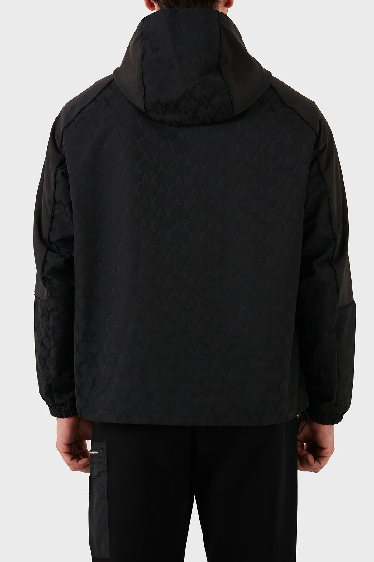 Armani Exchange Regular Fit Jakarlı Erkek Mont 6DZBL1 ZN5YZ 1200 SİYAH - 2