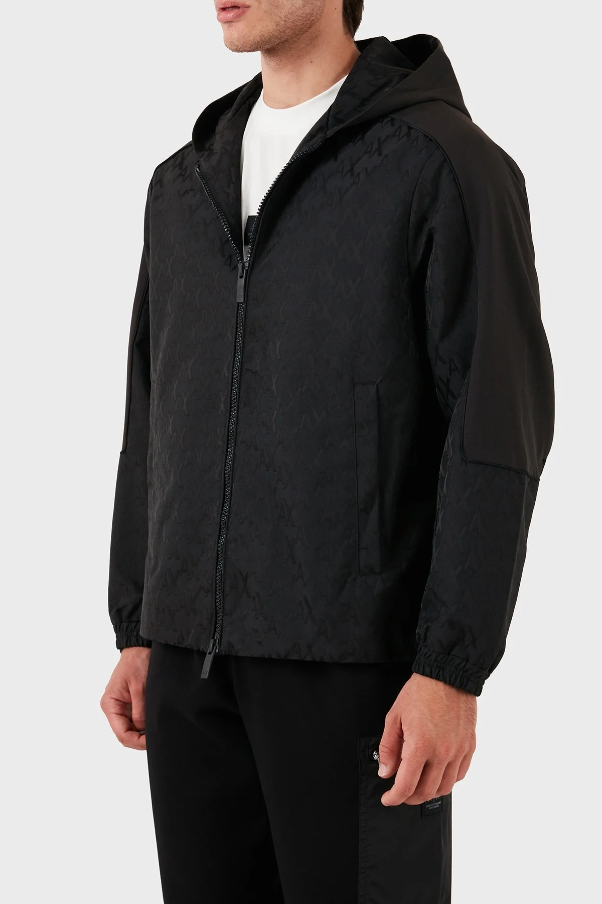 Armani Exchange Regular Fit Jakarlı Erkek Mont 6DZBL1 ZN5YZ 1200 SİYAH - 7