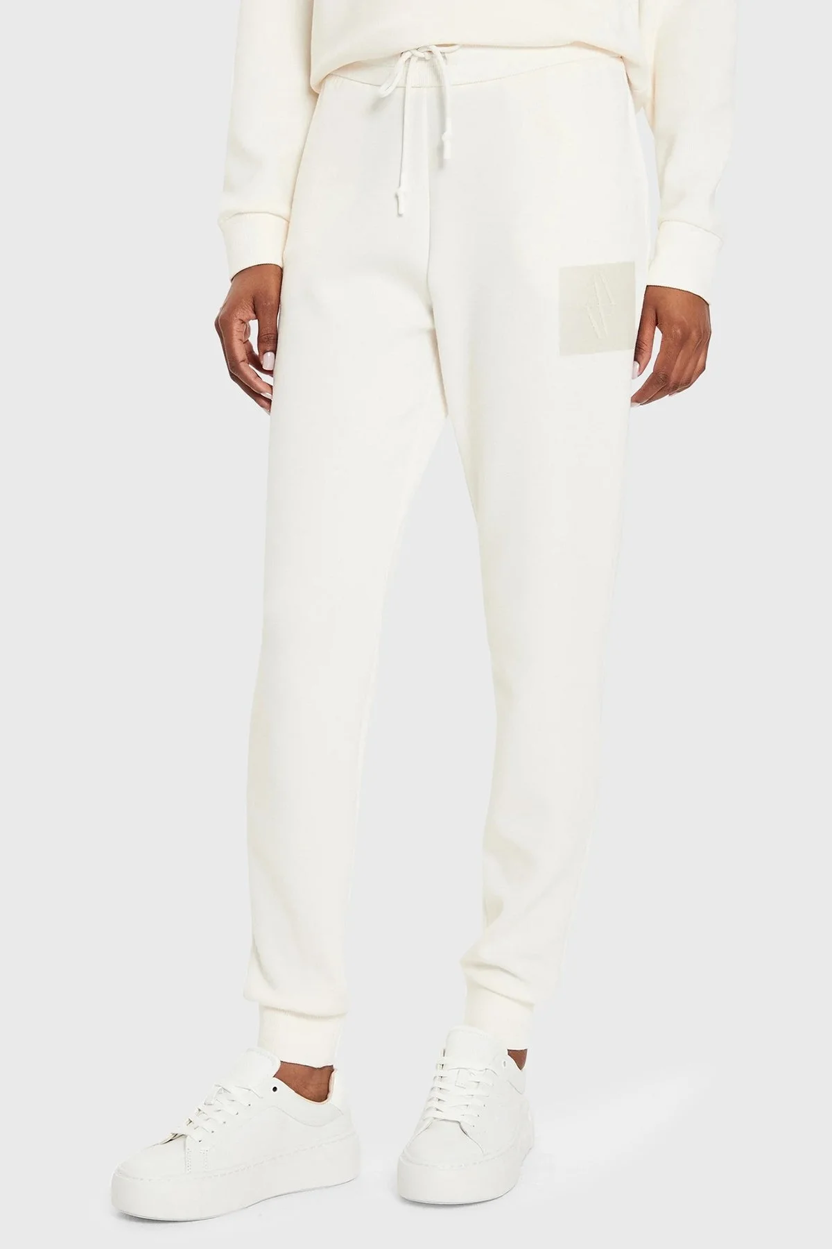 Armani Exchange Regular Fit Jogger Bayan Pantolon 6DYP79 YJEGZ 1130 EKRU - 1