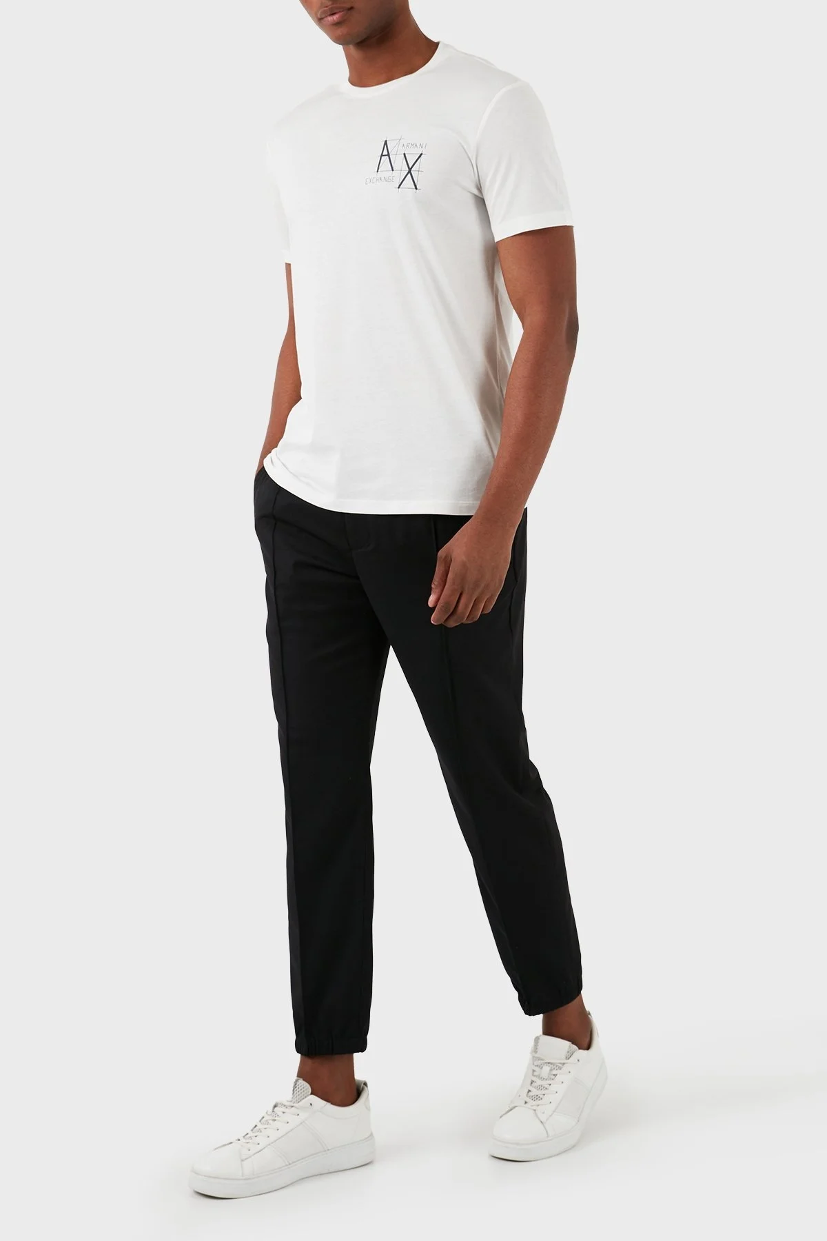 Armani Exchange Regular Fit Jogger Erkek Pantolon 8NZPP2 ZNPMZ 1200 SİYAH - 7