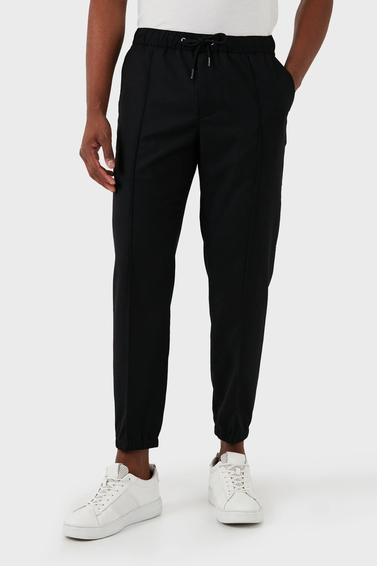 Armani Exchange Regular Fit Jogger Erkek Pantolon 8NZPP2 ZNPMZ 1200 SİYAH - 9